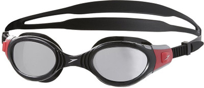 

Speedo FUTURA BIOFUSE MIR GOGGLE ADULT - BLACK / RED Swimming Goggles(Black, Red)