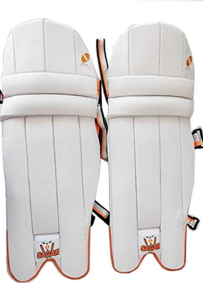 Headturners Batting pad legguard Moulded Men's (39 - 43 cm) Batting Pad(White, Men)
