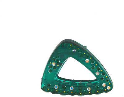 

Anuradha Art Jewellery Clutcher Hair Claw(Green)