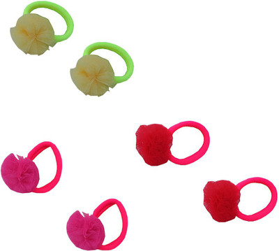 

Trendeela.com Feriha Rubber Combo ( Pack Of 3 Pairs ) Rubber Band(Yellow, Green, Pink, Red, Multicolor)