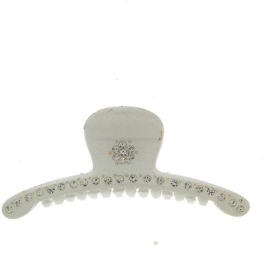 

Anuradha Art Jewellery Clutcher Hair Claw(White)