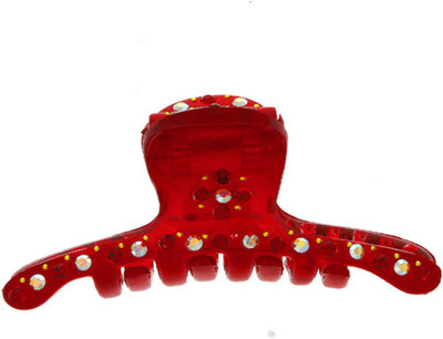 

Anuradha Art Jewellery Clutcher Hair Claw(Red)