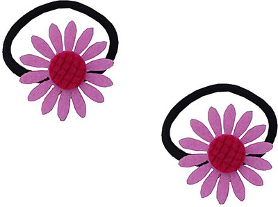 

Trendeela.com Feriha Pink Floral Rubber Band(Multicolor)