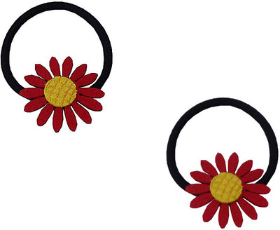 

Trendeela.com Feriha Red Floral Rubber Band(Multicolor)