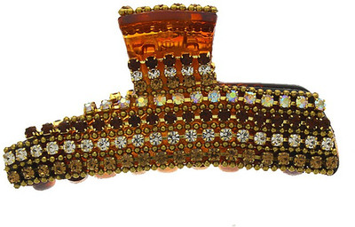 

Anuradha Art Jewellery Clutcher Hair Claw(Brown)