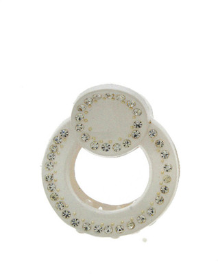 

Anuradha Art Jewellery Clutcher Hair Claw(White)