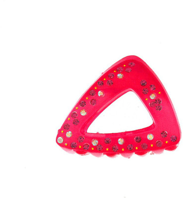 Anuradha Art Jewellery Clutcher Hair Claw(Pink)