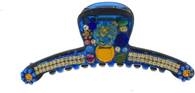 

Anuradha Art Jewellery Clutcher Hair Claw(Blue)
