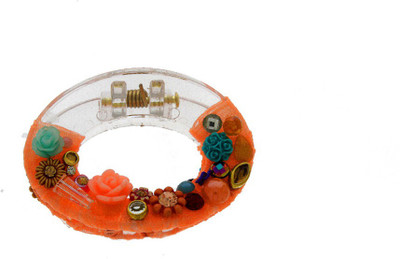 

Anuradha Art Jewellery Clutcher Hair Claw(Orange)