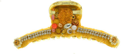 

Anuradha Art Jewellery Clutcher Hair Claw(Yellow)