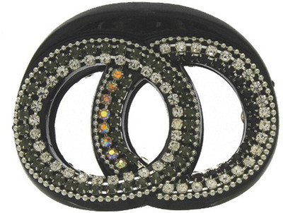 Anuradha Art Jewellery Clutcher Hair Claw(Black)