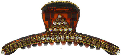 

Anuradha Art Jewellery Clutcher Hair Claw(Brown)