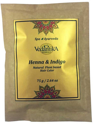

Vedantika Herbals Henna & Indigo Hair color Hair Color(Brown)
