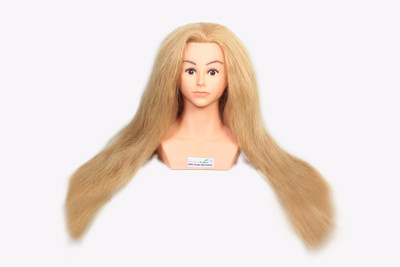 

Ritzkart 28 inch long heavy & soft 100% Real Human Blonde Hair Extension