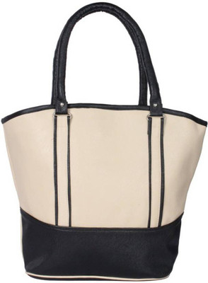 

SHREESANTOSHISERVICES Hand-held Bag(Beige, Black)