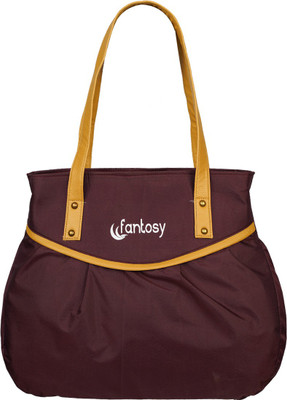 

Fantosy Shoulder Bag(Yellow, Brown), Brown;yellow