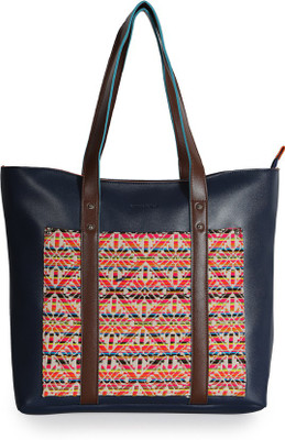 

Kanvas Katha Tote(Multicolor)