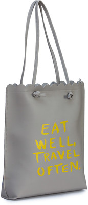 Legal Bribe Tote(Grey, Yellow)