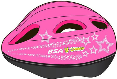 

BSA CHAMP CC-GIRLS 5-8 YEARS-PINK-(Y03S)-2016 Cycling Helmet(Pink