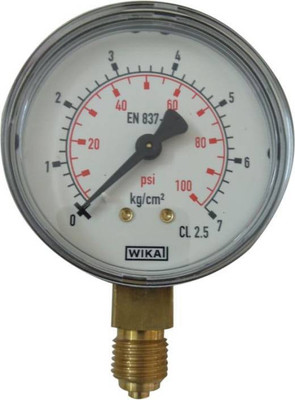 

Wika 111.10.63 Range 0 to 21 Kg/cm² Pressure Gauge Hydrometer