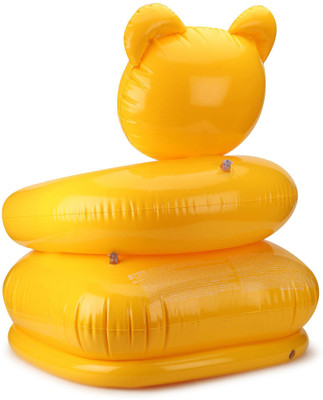 

Skyup Kids Inflatable Yellow Teddy Chair Inflatable Pool(Yellow)