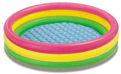 

Skyup 3ft Kids Inflatable Bath Tub Pool Inflatable Pool(Pink,Green,Yellow)