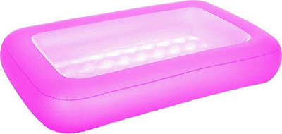 

Skyup 5 feet Kids Inflatable Rectangular Swimming Pool Tub Inflatable Pool(Pink)