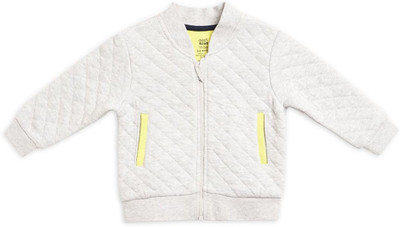 

Mini Klub Full Sleeve Solid Baby Girls Jacket, Multicolor
