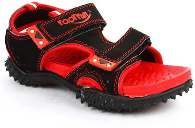 

Liberty Boys Velcro Flats(Black