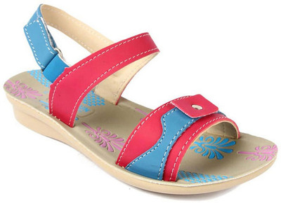

Liberty Boys & Girls Velcro Flats(Pink