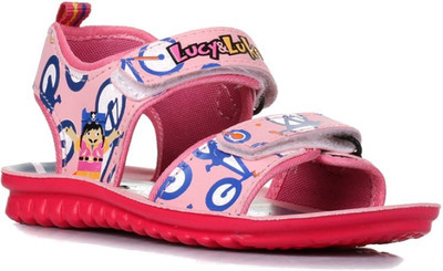 

Liberty Boys Velcro Flats(Pink