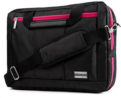 

Vangoddy 12 inch Laptop Messenger Bag(Black)