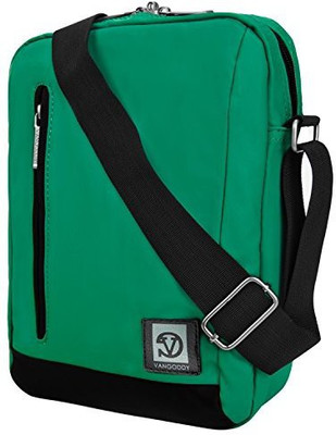

Vangoddy 10 inch Laptop Messenger Bag(Green)