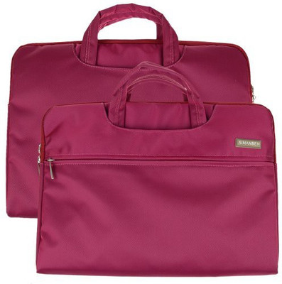 

Vangoddy 15 inch Laptop Messenger Bag(Pink)