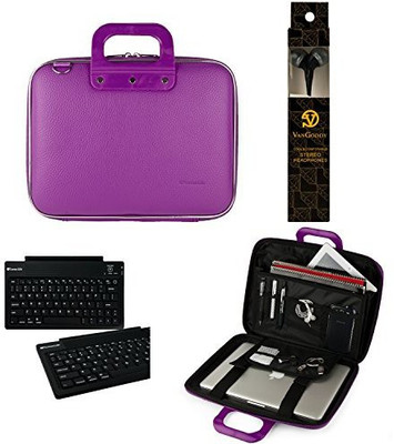 

Vangoddy 10 inch Laptop Messenger Bag(Purple)