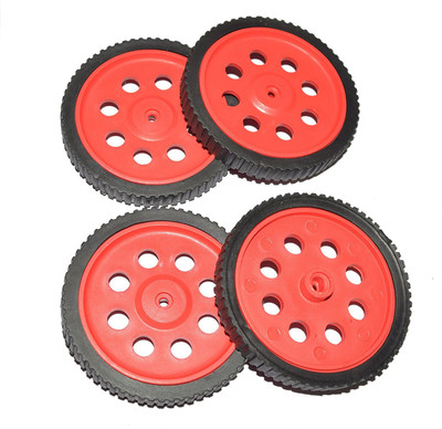 

SunRobotics Red BO Motor Wheels 4Pcs(Red)