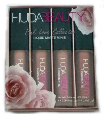 

Huda Beauty PINK LOVE NEW SHADES(NAKED,COMMANDO,BIRTHDAY SUIT,BARE, 8 ml)