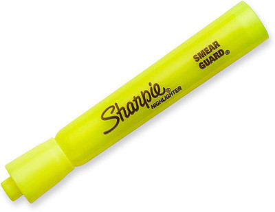 

Sharpie Accent Tank Style Highlighters, Fluorescent Yellow, 24 Count (20142)(Set of 24, Fluorescent Yellow)