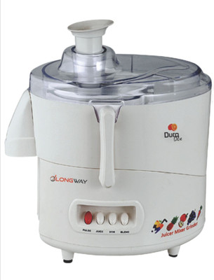 

LONGWAY DURO DLX JUICY 625 W Juicer(White, 1 Jar)