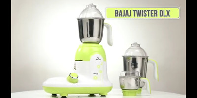 

Bajaj TWISTER DLX 750 W Mixer Grinder(Multicolor, 3 Jars)