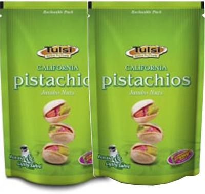 

Tulsi Roasted Pista Lightly Salted Pistachios(400 g, Pouch)