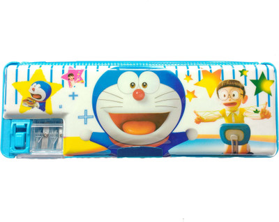 

Blue Diamond Doreamon-1 Doreamon Art Plastic Pencil Box(Set of 1, Blue)
