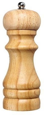 SRI Wooden Manual Salt Pepper Grinder Mill Wood Traditional Pepper Mill(Multicolor, Pack of 1)