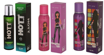 

Hott CALYPSO and Naughty Girl ECHO, SUMMER Perfume - 150 ml(For Men & Women)