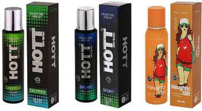 

Hott CALYPSO, SPORT and Naughty Girl TOUCH Perfume - 150 ml(For Men & Women)