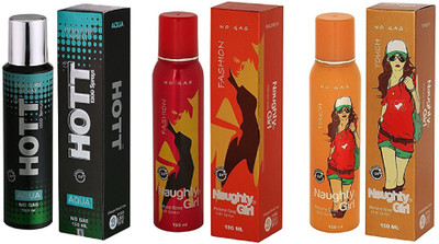 

Hott AQUA and Naughty Girl FASHION and SUMMER Perfume - 150 ml(For Men & Women)
