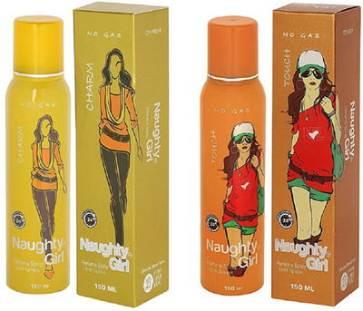 Naughty Girl CHARM, TOUCH Eau de Parfum - 150 ml(For Women)