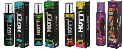 

Hott AQUA, CALYPSO, NOIR and Naughty Girl SUMMER Perfume - 150 ml(For Men & Women)