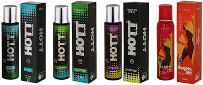 

Hott AQUA, CALYPSO, INTENSE Naughty Girl FASHION Perfume - 150 ml(For Men & Women)