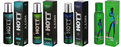 

Hott AQUA, CALYPSO, SPORT and Naughty Girl ECHO Perfume - 150 ml(For Men & Women)
